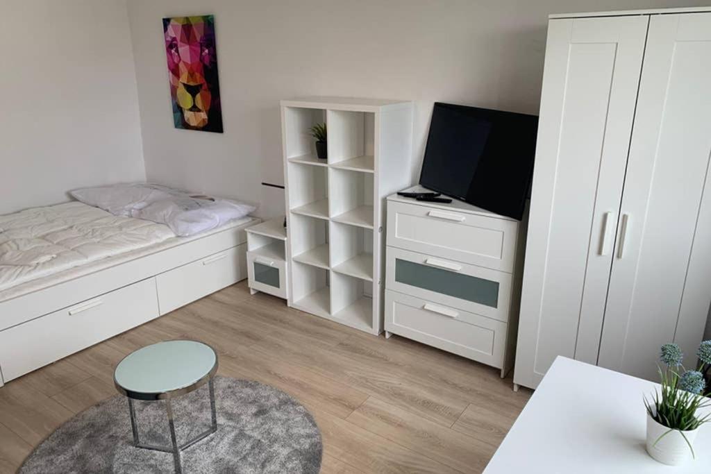 1 Zi-Whg, Netflix, Wifi, Kueche, 15Min Zum Zentrum ライプツィヒ エクステリア 写真